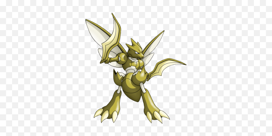 Golden Scyther - Pokemon Scyther Png,Scyther Png