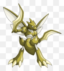 Golden Scyther - Pokemon Scyther Png,Scyther Png
