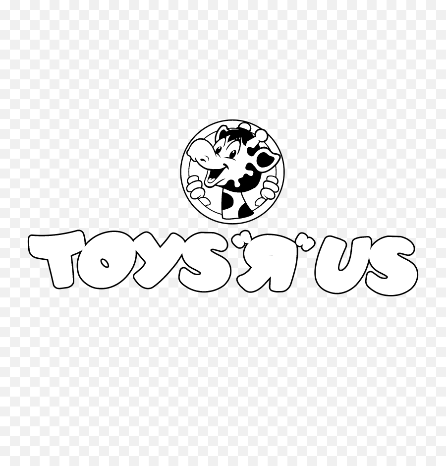 Logo Black And White Transparent Png - Toys R Us Logo Story,Toys R Us Logo Png