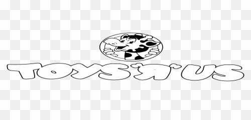Logo Black And White Transparent Png - Toys R Us Story