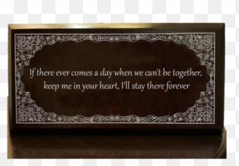 Wood Plaque Png Picture - Picture Frame,Plaque Png