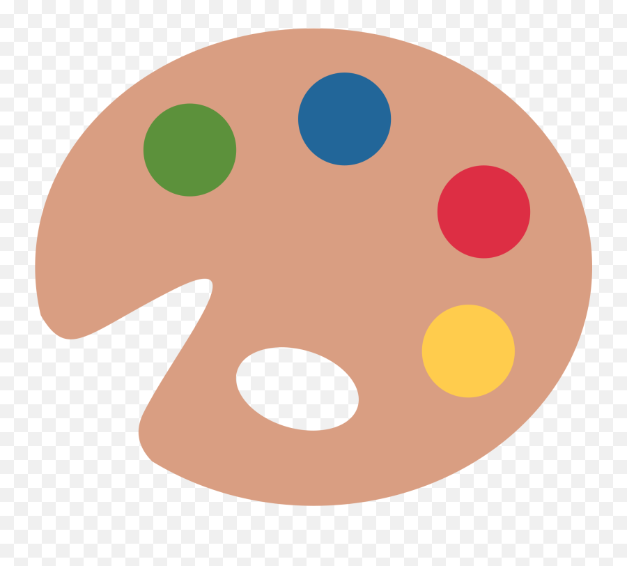 Free Artist Palette Png Download Clip Art - Transparent Paint Palette Emoji,Artist Palette Png