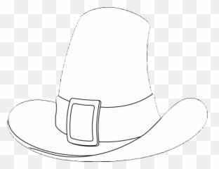 Pilgrim Hat Coloring Pages - Costume Hat png