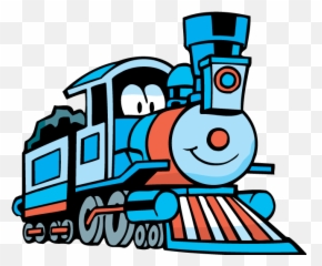 Cute Toy Train Old Engine Locomotive Design Element - Cartoon Train Clipart Png,Toy Train Png