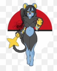 Luxray Gjinka Adoptable Auction Closed By Atomicxombie - Supernatural Creature Png,Luxray Png