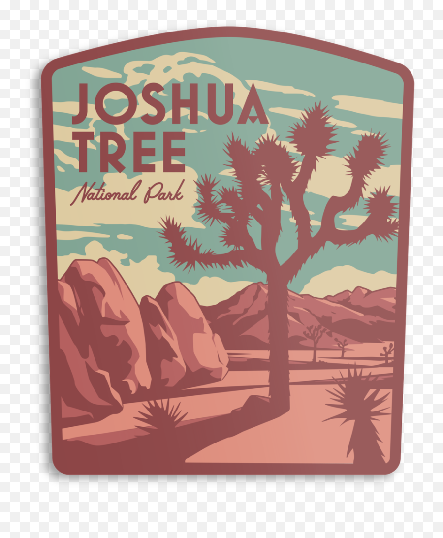 Joshua Tree National Park Sticker - Shrubland Png,Joshua Tree Png