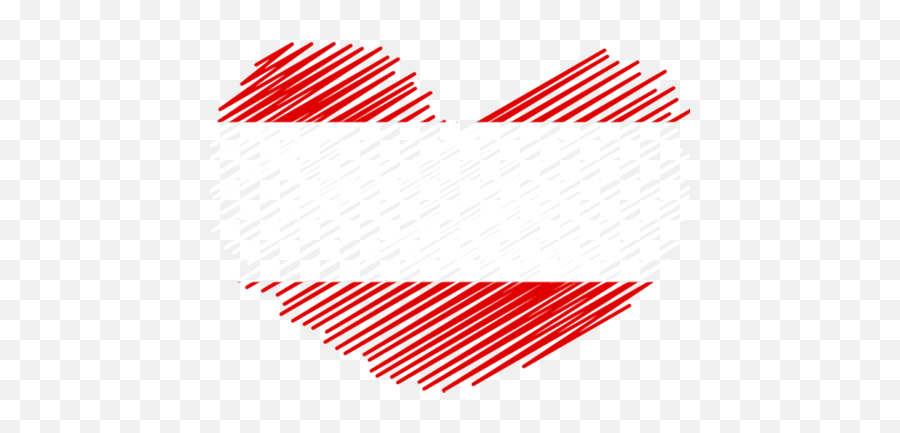 Download Austria Heart Flag - Vertical Png,Trinidad Flag Png