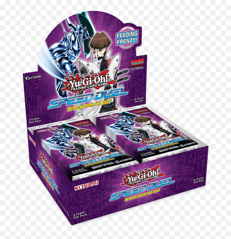 Yu - Gioh Tcg Speed Duel Attack From The Deep Booster Display 36 Walmartcom Yugioh Speed Duel Booster Png,Fromt The Depths Icon