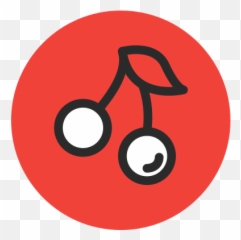 Cherry Fresh Fruit Red Vegetable Vegetarian Free Icon - Dot png