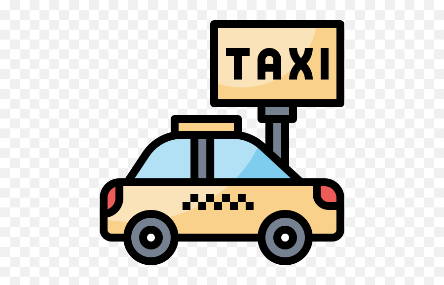 Automobile Car Vehicle Free Icon - Car Box Icon Png,Taxi Cab Png