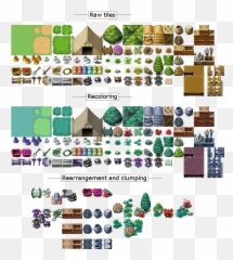 Guide To Simple Tileset Edits Rpgmakernet - Tile Map Cartoon png