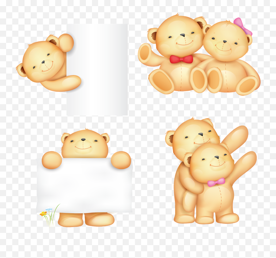 Teddies - Cartoon Png,Tubes Png