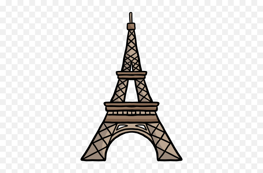 Eiffel Tower Free Icon - Vertical Png,Elevation Icon