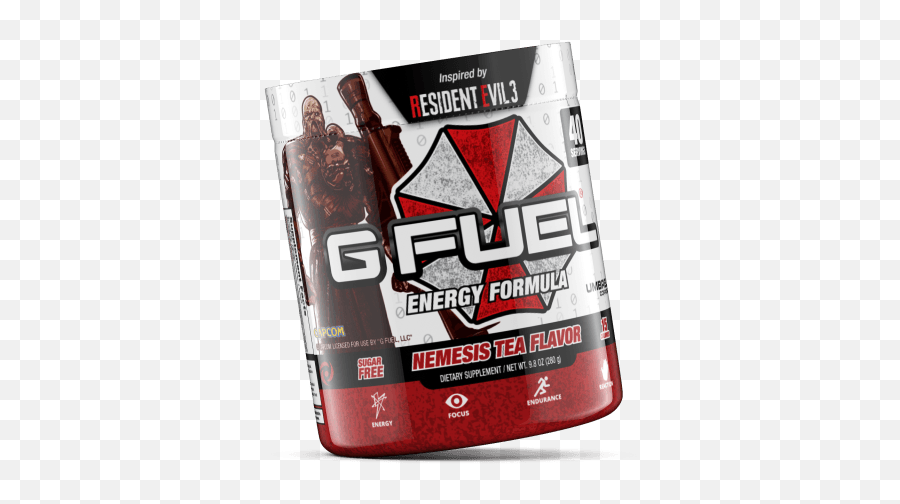 Nemesis Tea Flavor Ships Us Only - Nemesis G Fuel Png,Resident Evil Icon Pack