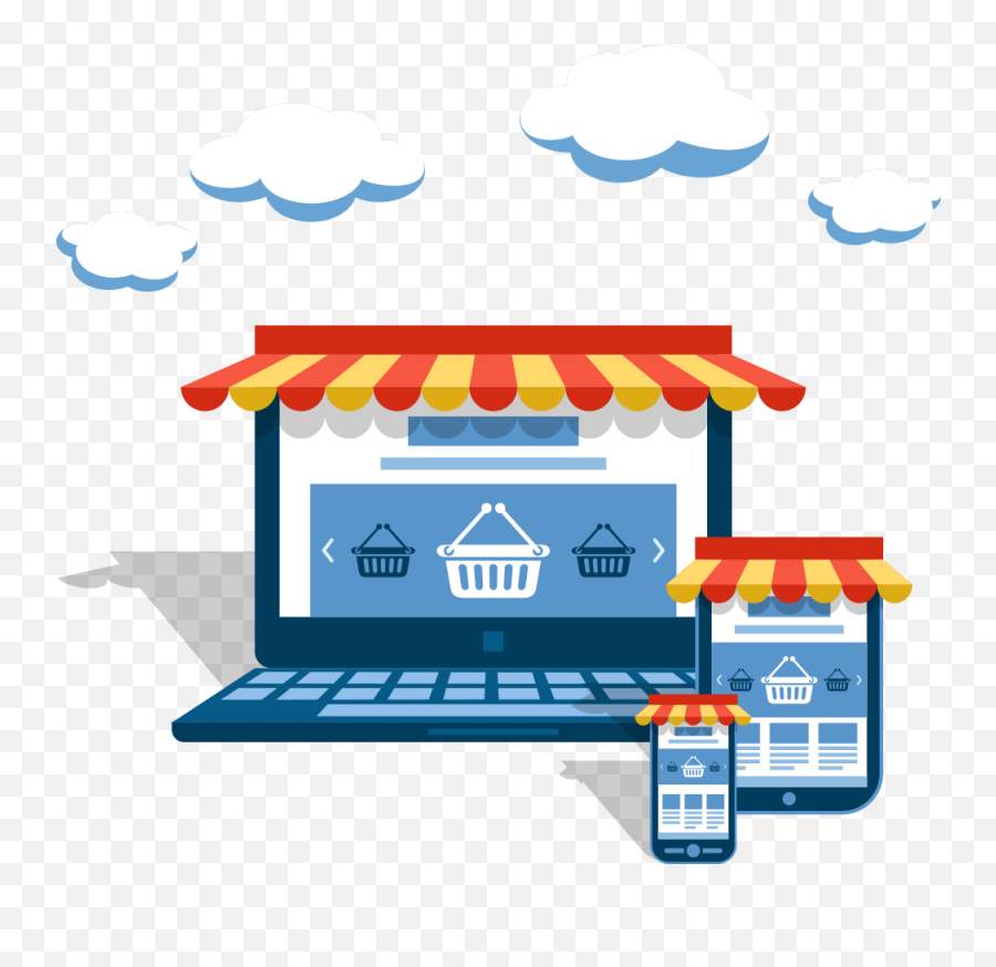 Online Food Ordering System - E Commerce Marketing Png,Online Ordering Icon