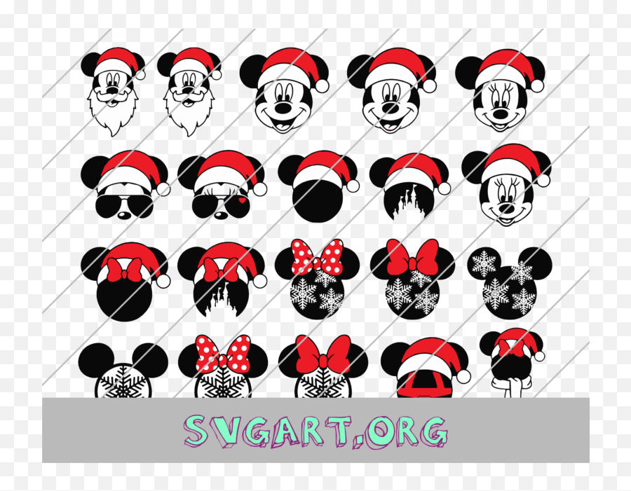 Uncategorized Archives - Page 2 Of 7 Svg Art Mickey Santa Svg Png,Christmas Mickey Icon