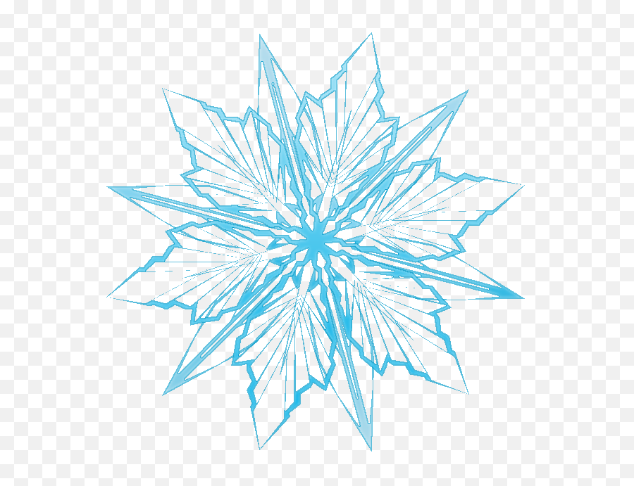 Snowflake Clipart 2 Image - Transparent Background Frozen Snowflakes Png,Transparent Snowflake Clipart
