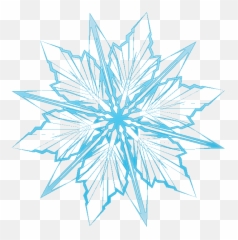 Snowflake Clipart 2 Image - Transparent Background Frozen Snowflakes png