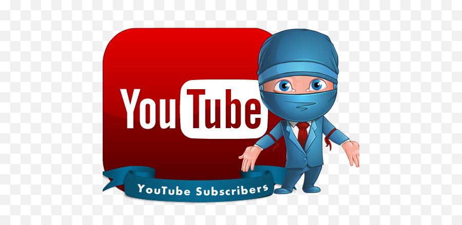 Youtube Logo Black Png Image - Youtube Subscriber Logo Cartoon Png,Black Youtube  Logo Png - free transparent png images 