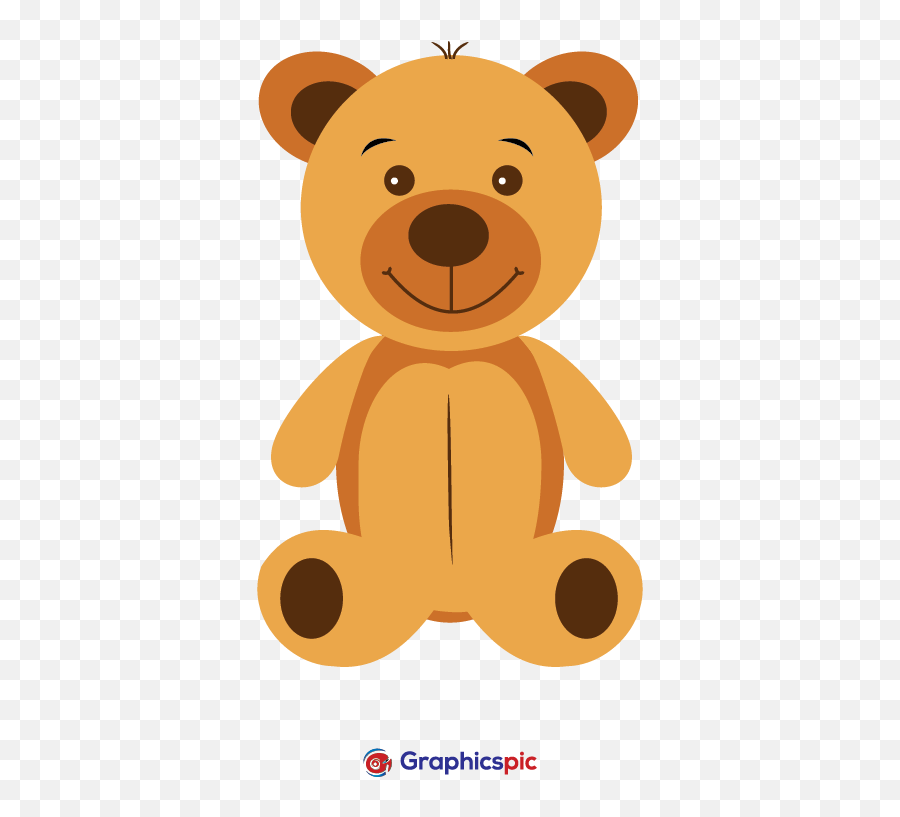 Cartoon Teddy Bear Icon Vector Illustration - Free Vector Happy Teddy Day Vector Png,Teddy Bear Icon
