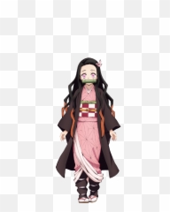 Nezuko Kamado Kimetsu No Yaiba Wikia Fandom - Bambú En La Boca Png,Anime Smile Png
