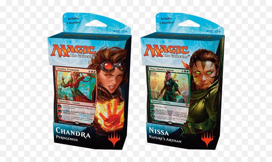 Kaladesh Packaging Promos And Planeswalker Decks Magic - Kaladesh Planeswalker Decks Png,Planeswalker Icon