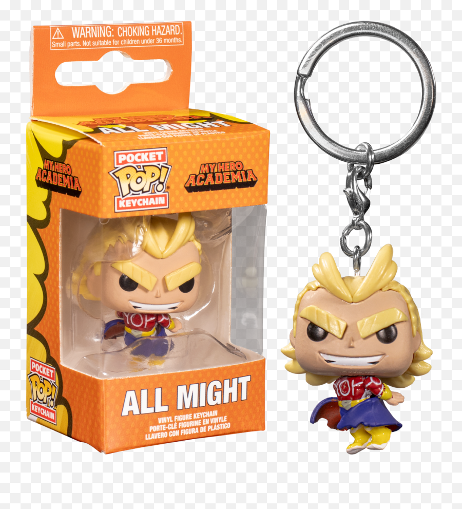 Silver Age Pocket Vinyl Keychain - My Hero Academia Pop Keychain Png,All Might Png