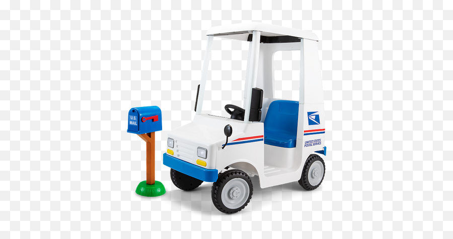 Usps Mail Delivery Truck Ride - On Toy Ages 35 Years Kid Trax Usps Png,Usps Truck Icon