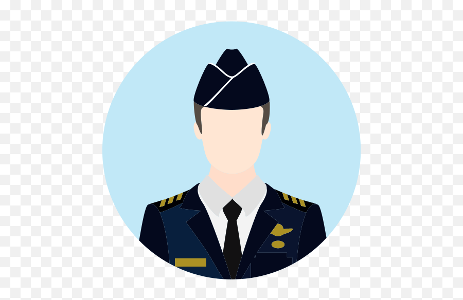 Avatar Navyofficer People Man Women Woman Human Icons - Ppt Cartoon People Template Png,Air Force Icon