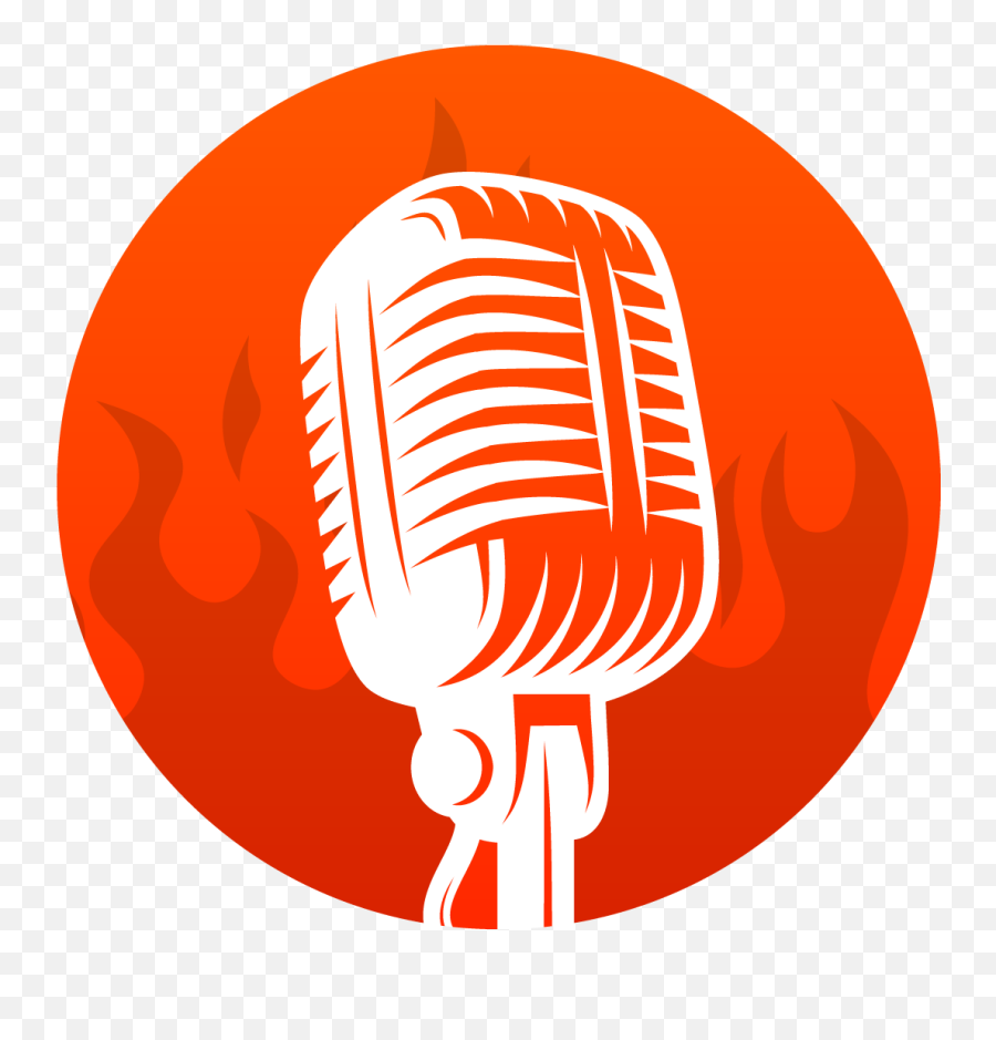Hotmic Comedy Show Livestreaming Platform - Podcast Png,Red Microphone Icon