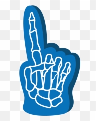 Foam Finger Png - Red Finger Gif,Foam Finger Png