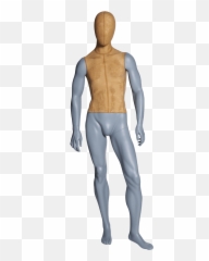 Tough Raw Male Position 6 Fabric - Vintage Faceless Mannequin Head Png,Torso Png