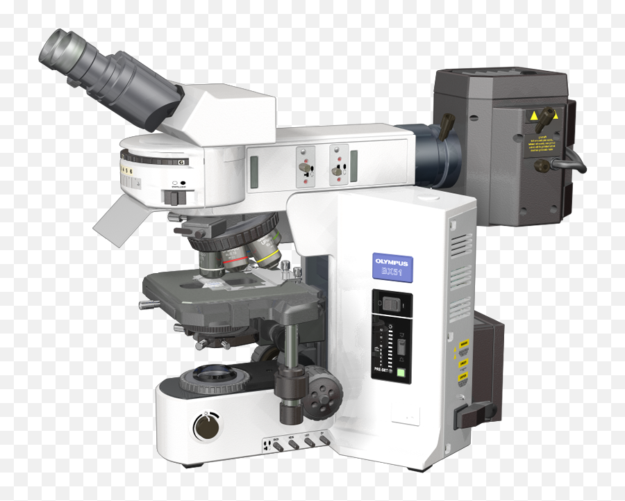 Reflected Light Fluorescence Microscopy - Java Tutorial Confocal Fluorescence Microscope Png,Microscope Transparent Background