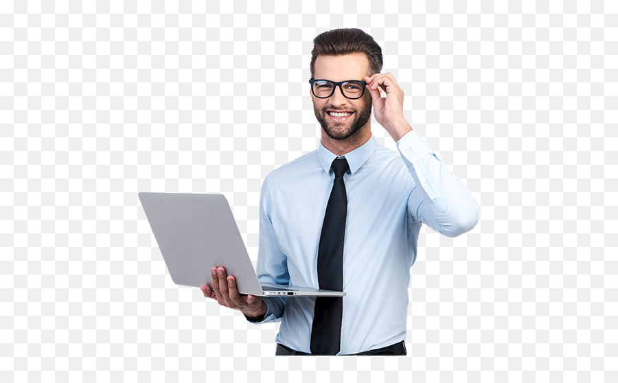Being A Great It Guy Means You Need To Keep In Check With - Business Man With Laptop Png,Guy Png