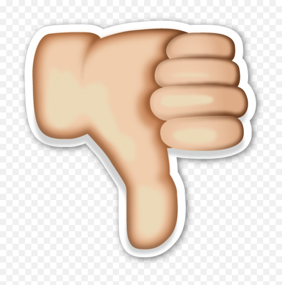 Thumb Down Emoji Transparent Png - Stickpng Dislike Emoji Png,Omg Emoji Png