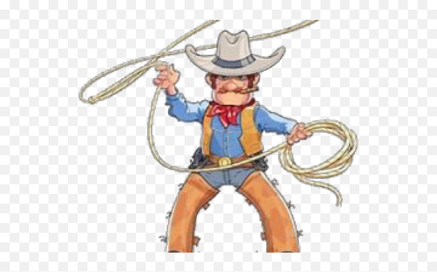 Download Cowboy Hat Clipart Picsart - Cartoon Lasso Cowboy Turd Herder Png,Cowboy Hat Clipart Png