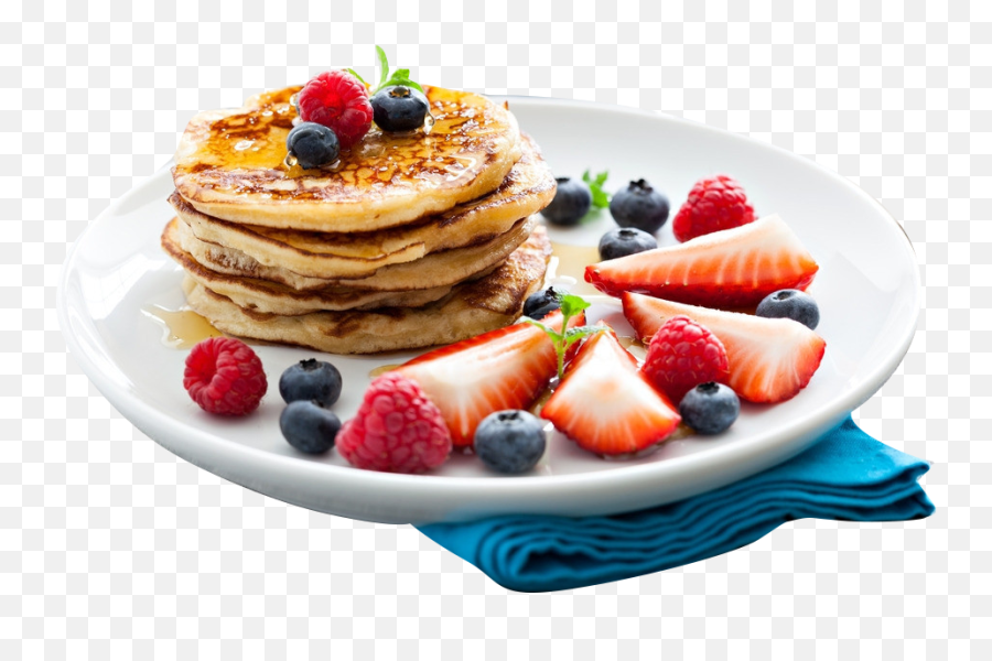 Download Jpg Transparent Old Fashioned Pancake - Strawberry And Blueberry Pancakes Png,Pancake Transparent