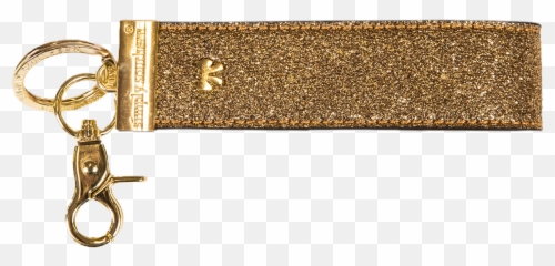 Simply Southern Leather Key Fob - Gold Coin Purse png
