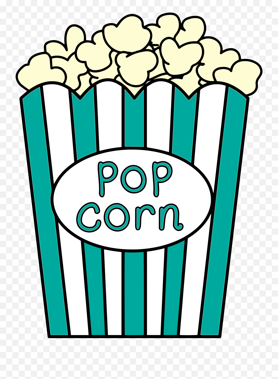 Al Cine - Popcorn Bag Clipart Png Download Popcorn In A Bag Clip Art,Pop Corn Png