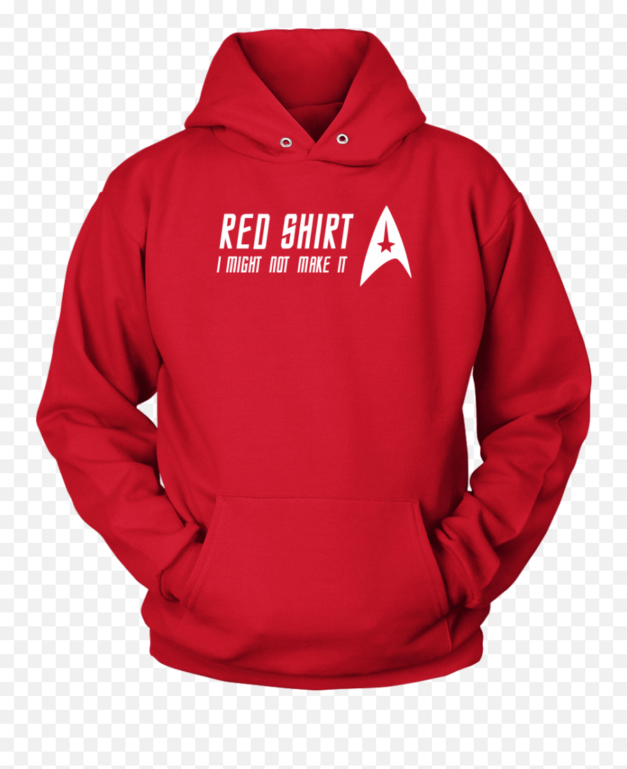 Star Trek Red Shirt - Hoodie Unisex Hoodie Red S Haitian Hoodie Png,Red Shirt Png