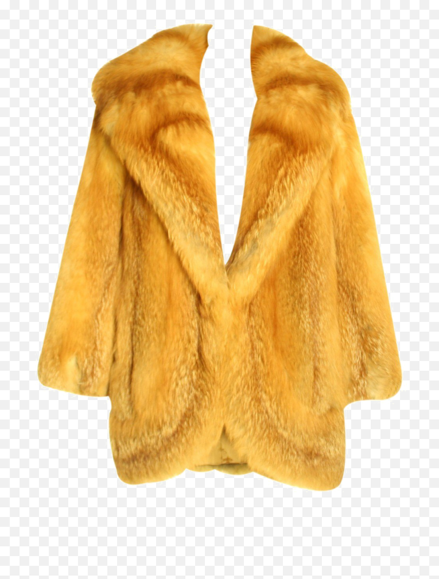 Fur Coat Png Pic - Red Fox Fur Coat,Coat Png