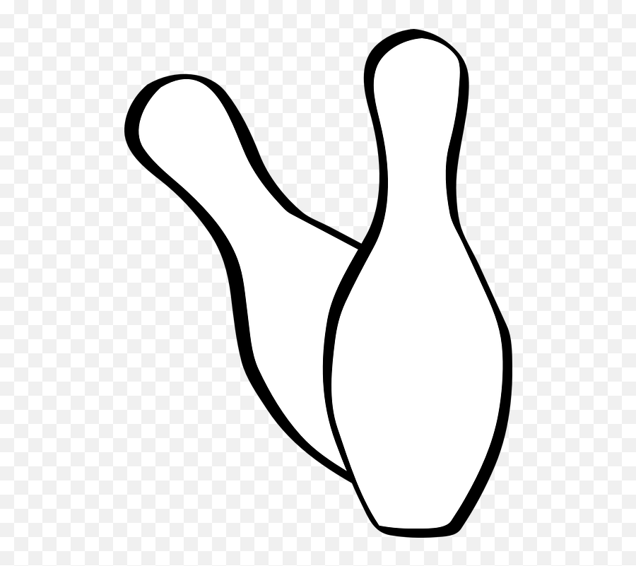 Bowling Pins White - Free Vector Graphic On Pixabay Kegel Piktogramm Png,Bowling Pins Png