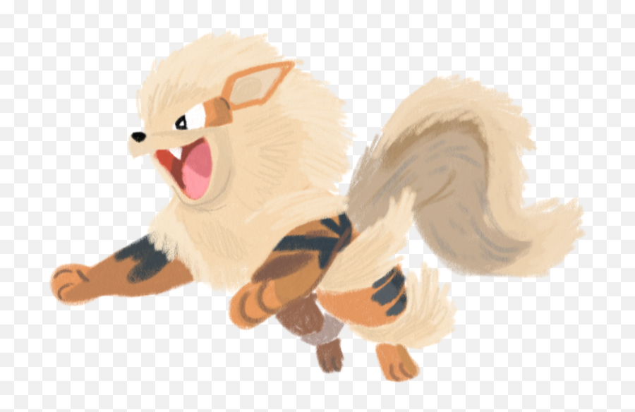 Ru - Arcanine Attack Animation Png,Arcanine Png