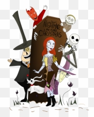 Nightmare Before Christmas Characters - Nightmare Before Christmas Clipart Png,Nightmare Png