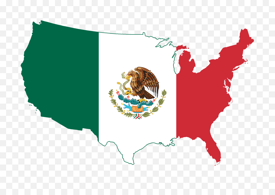 Download Mexican American Flag Png Clipart Free Stock - Texas Acceptance Rate,American Flag Png Free