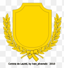Corona Vector Png - Yellow Shield Transparent Logo