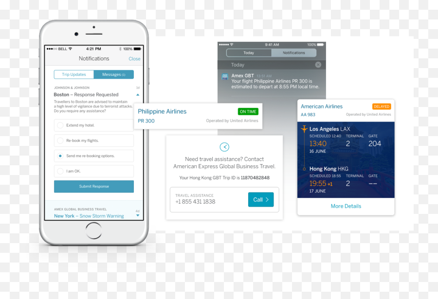 Business Travel App American Express Global - Screenshot Png,Amex Logo