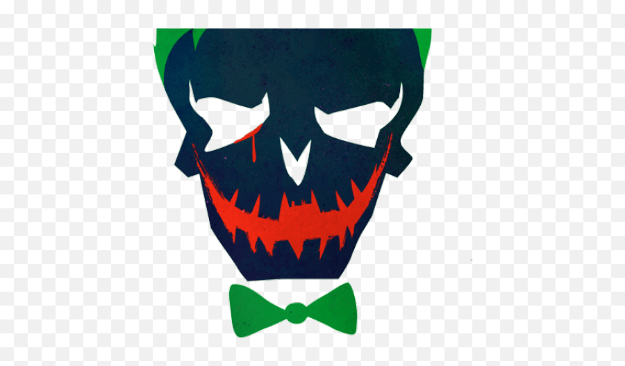Suicide Squad Joker Skull Tattoo - Suicide Squad Joker Logo Png,Skull Tattoo Png