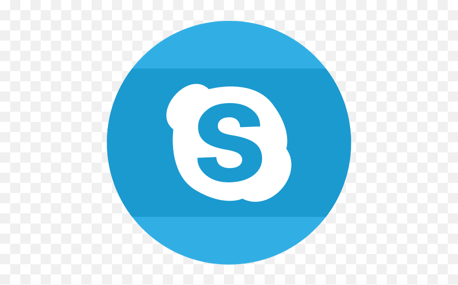 Call Circle Color Skype Icon - Software Icon Png,Skype Logo