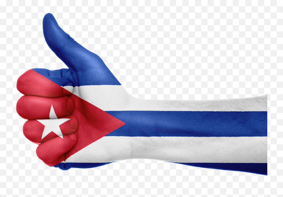 Cuba Flag Hand - France Flag Free Png,Cuban Flag Png
